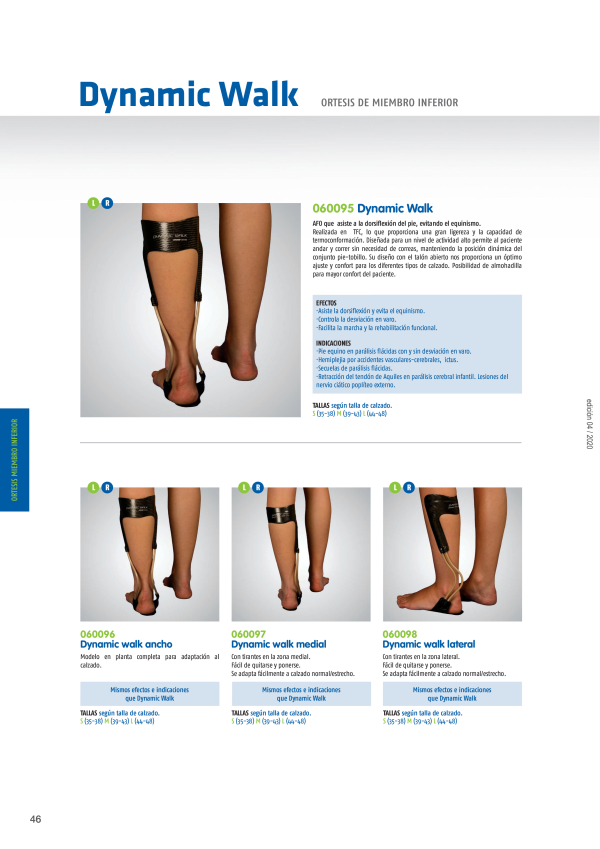 CATALOGO DYNAMIC WALK
